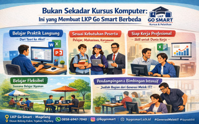 Bukan Sekadar Kursus Komputer: Ini yang Membuat LKP Go Smart Berbeda